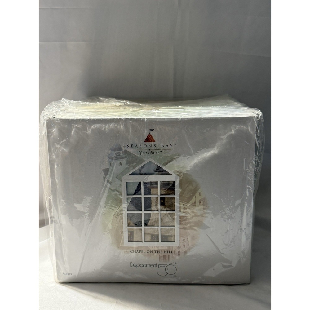 Dept 56 Seasons Bay Chapel on the Hill #53302 First Edition 1998 Sealed New